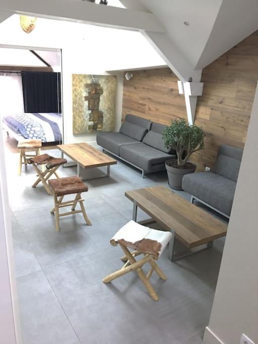 Le Cocon De Notre Dame - Four-Bedroom Loft Apartment with Sauna - 9