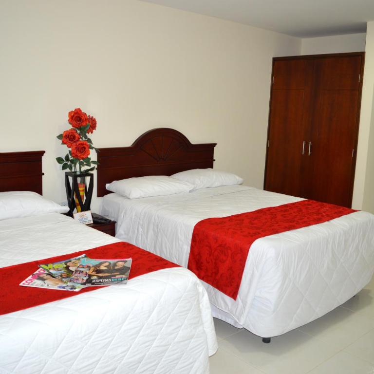 Sol Caribe Hotel - Habitación Doble grande - 2 camas - 1