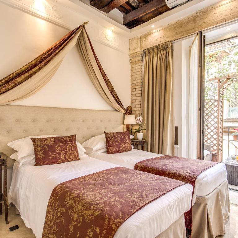 Pantheonview - Luxury Suites - Camera Matrimoniale/Doppia con Letti Singoli con Balcone - 3