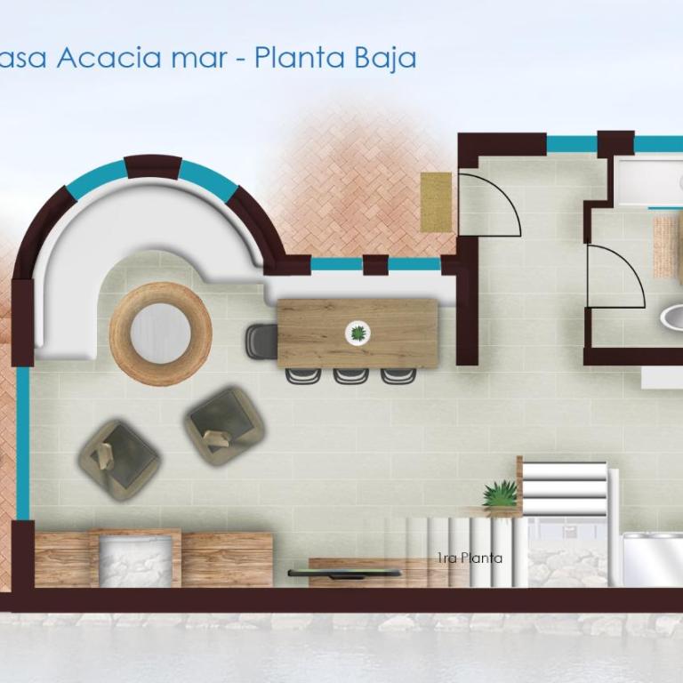 Casa Acacia Mar - Three-Bedroom House - 7