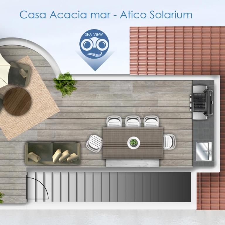 Casa Acacia Mar - Three-Bedroom House - 9