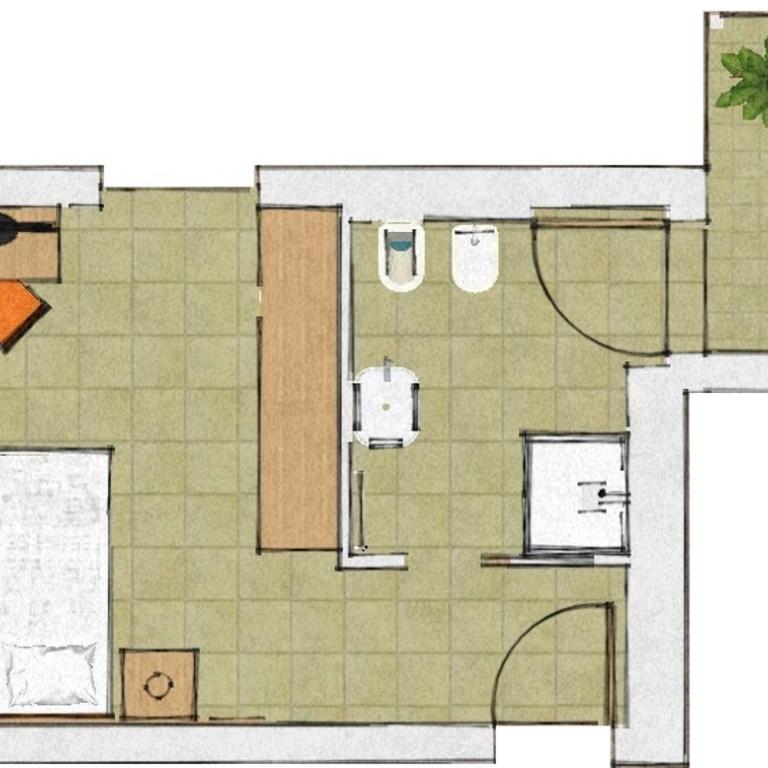 Villa Franca - Budget Doppel-/Zweibettzimmer - 1