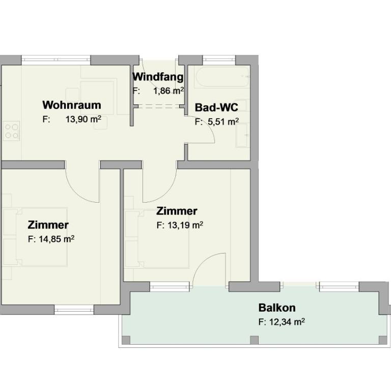 Pension Margretenhof - Apartment mit 2 Schlafzimmern - 9