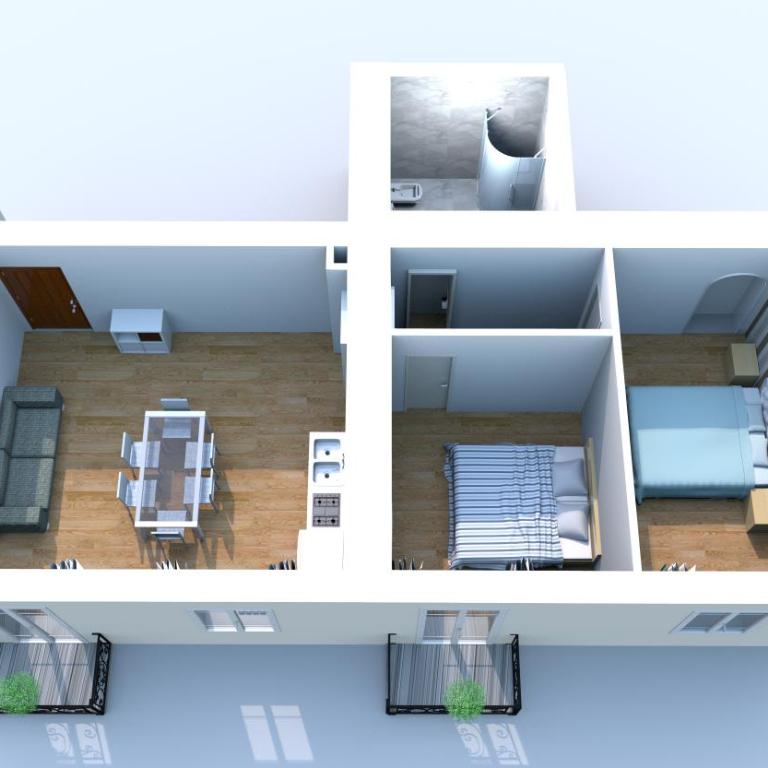 Mediterraneo Turin Centre - Two-Bedroom Apartment - 20