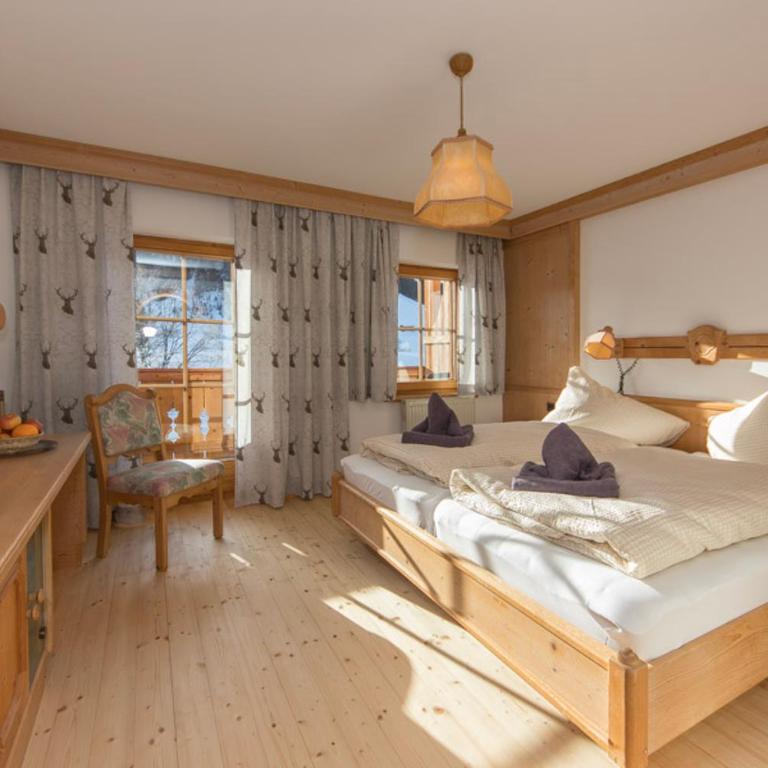 Alpengasthof Almrose im Heutal - Chambre Double - 2