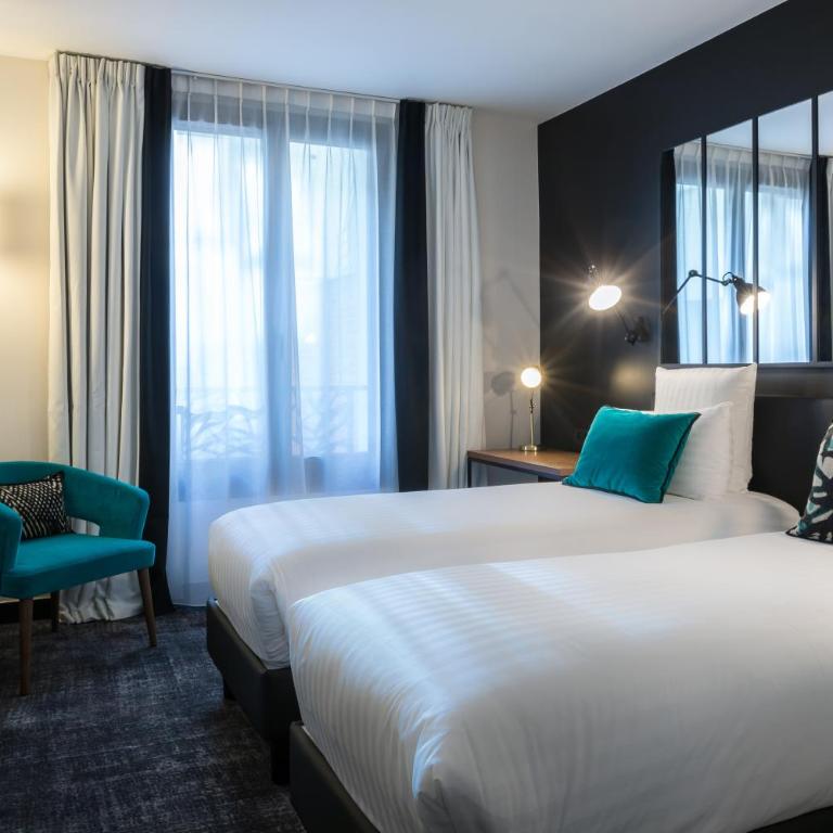 Laz' Hotel Spa Urbain Paris - Chambre Double ou Lits Jumeaux Standard - 1