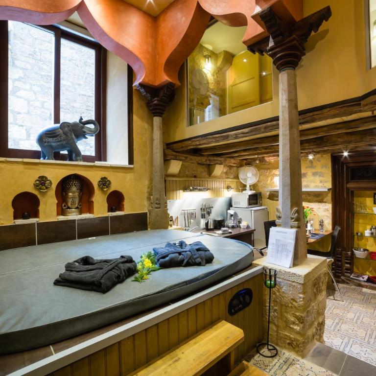 Jacuzzi Privé, les 1001 nuits à Sarlat - Appartamento Superior con Sauna - 19