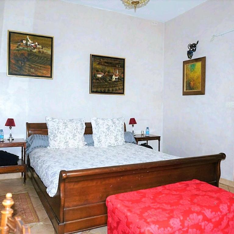 La Maison Rouge - Chambre Double avec Salle de Bains Privative Séparée - 1 - 1