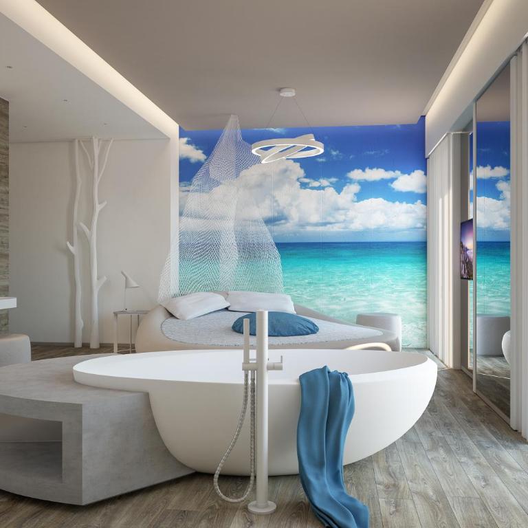 Hotel Liberty Beach - Parking & Beach - Suite Deluxe con Balcone, Vista Mare e Accesso Spiaggia - 5