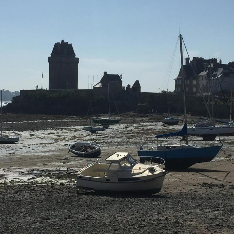 Studio Bord de Plage des Bas Sablons Saint Malo - Apartamento con terraza - 16