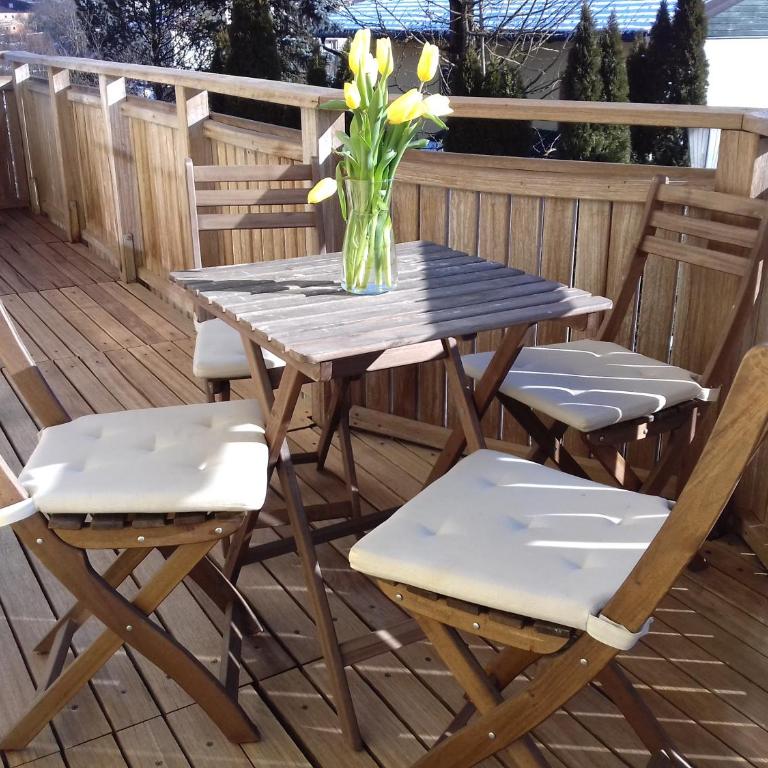 Ferienwohnung Wiesmühlstrasse - Apartment mit Balkon - 24