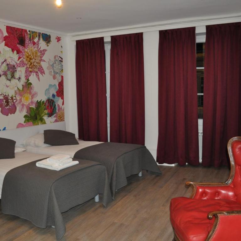 Hôtel du Raisin - Großes Zweibettzimmer - 7