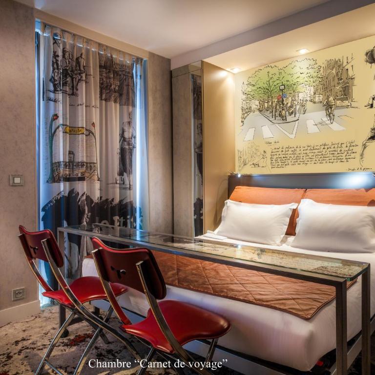Apostrophe Hôtel - Chambre Double Standard avec Douche à Jets d'Hydromassage - 9