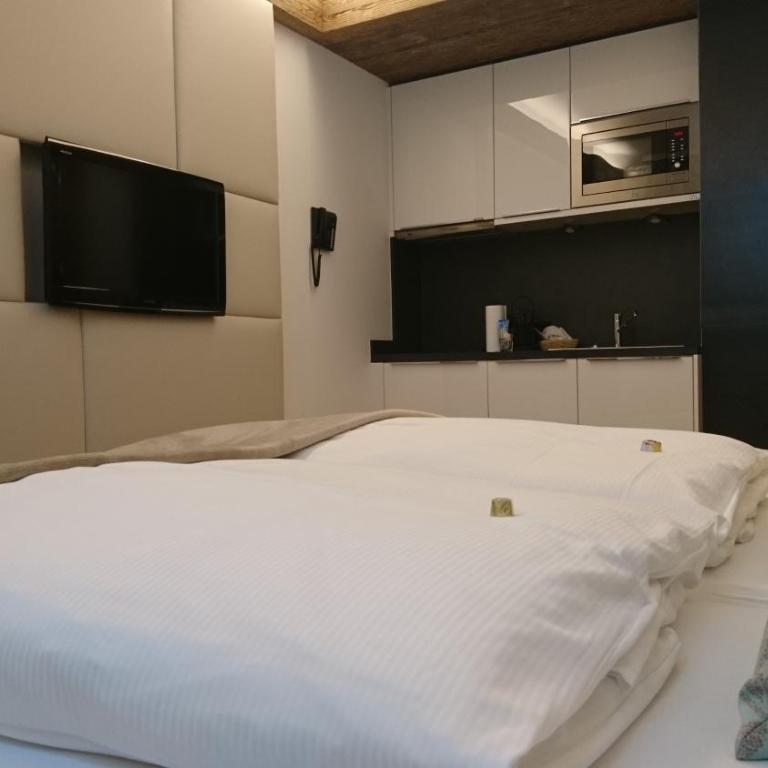 Alpinlounge Rätia Appartements - Apartment mit Einzelbett im Untergeschoss (keine Aussicht) - 12