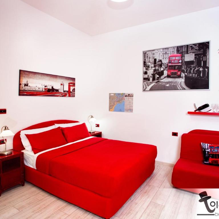 ToledoStation B&B - Camera Matrimoniale Superior con Bagno Privato e Balcone - 12