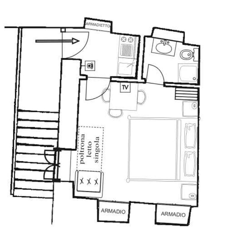 Residence Olivotti - Monolocale - Dependance - 1