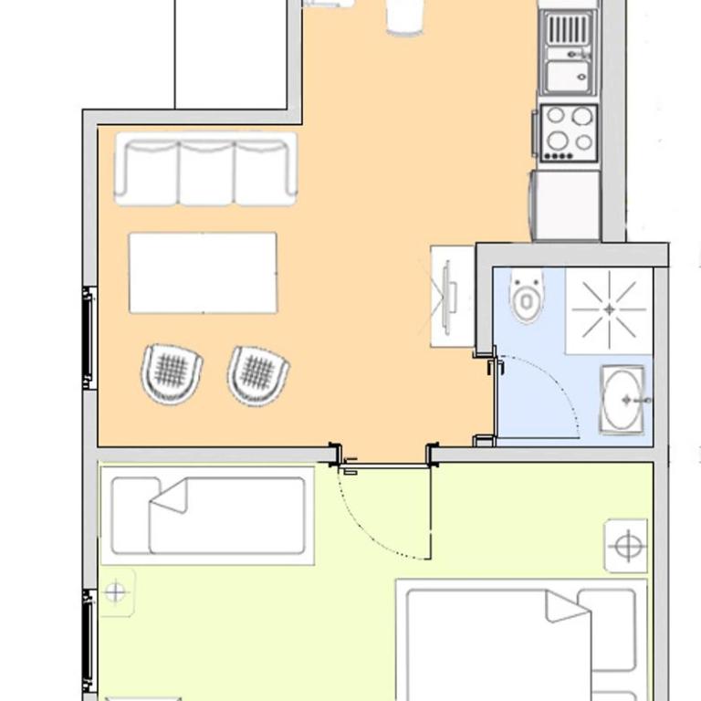 Appartement Vorreiter - Appartement 1 Chambre avec Balcon - 14