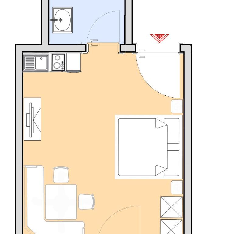 Appartement Vorreiter - Studio avec Balcon - 10
