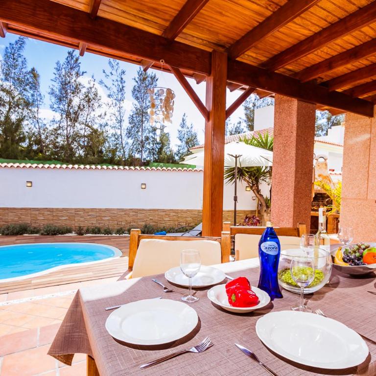 Villa Hibiscus Centrum Corralejo Beach Private Pool Family - Villa con piscina privada - 20