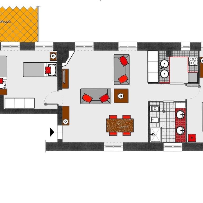 Residenza Termini - Appartamento Attico - 1