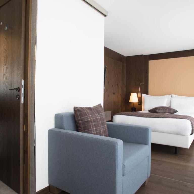 Crans Ambassador - Chambre Simple Supérieure avec Vue sur la Forêt - 2