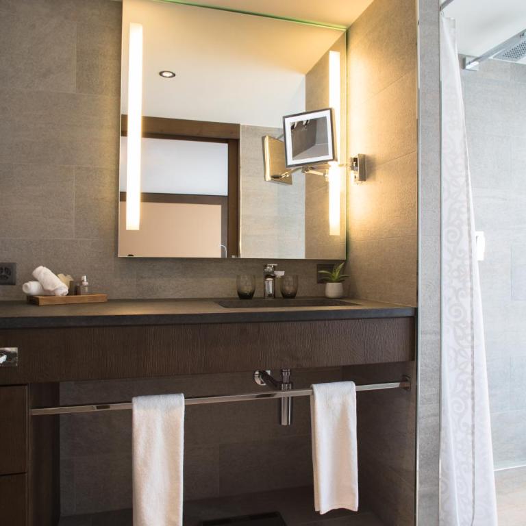 Crans Ambassador - Chambre Double Deluxe avec Vue sur Forêt - 1