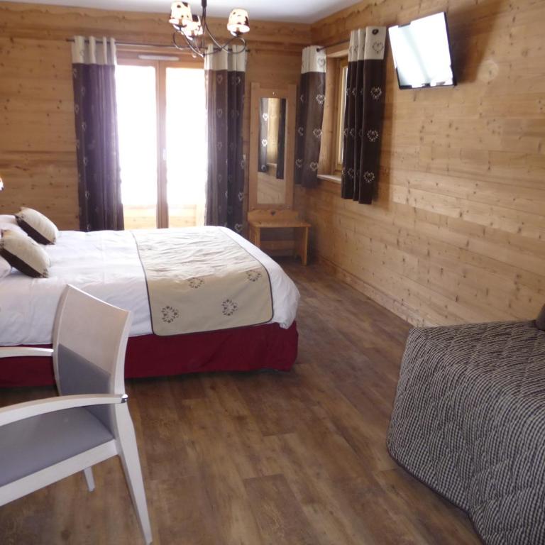 Chalet-Hôtel Le Beausoleil, The Originals Relais - Chambre Quadruple - 2