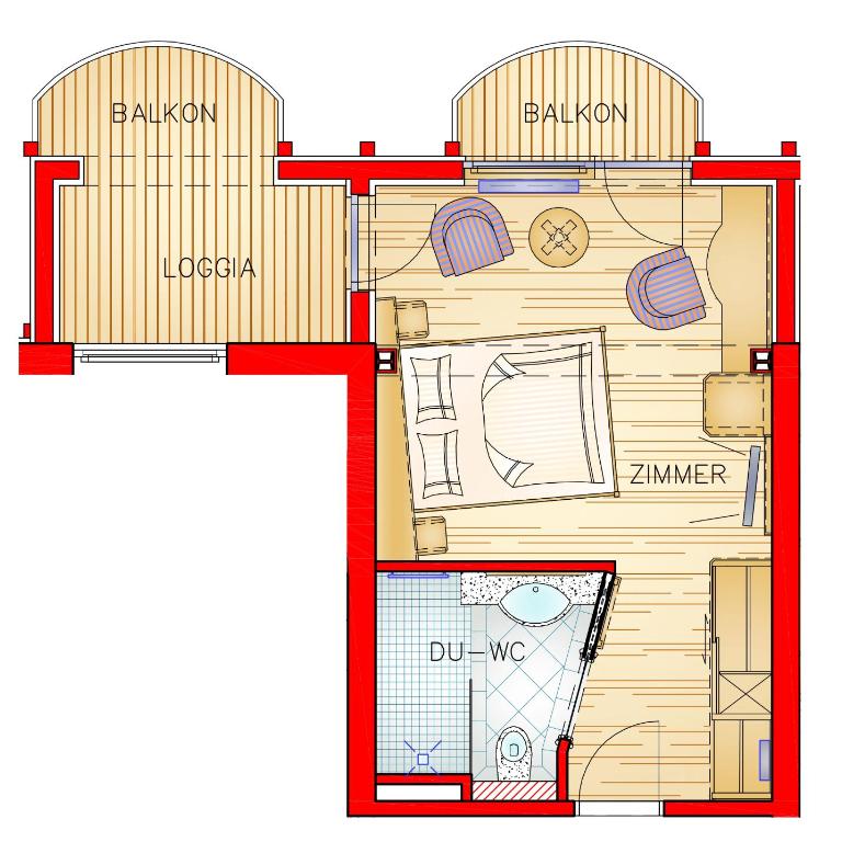 Seevilla Altaussee - Doppelzimmer mit Bergblick - 6