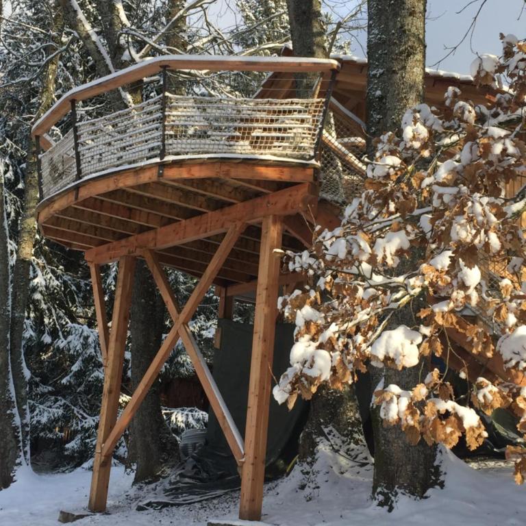 Les Cabanes Du Saleve - Cabane dans les Arbres Les Pitons - 1