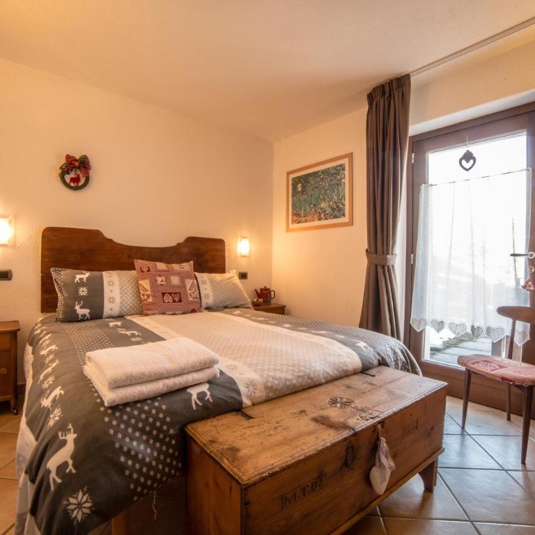 Lo Verdzé di Torgnon - Chambre Double - Vue sur Montagne - 7