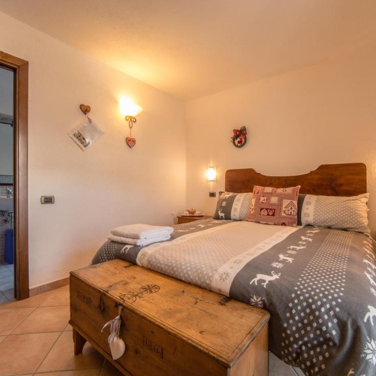 Lo Verdzé di Torgnon - Chambre Double - Vue sur Montagne - 6