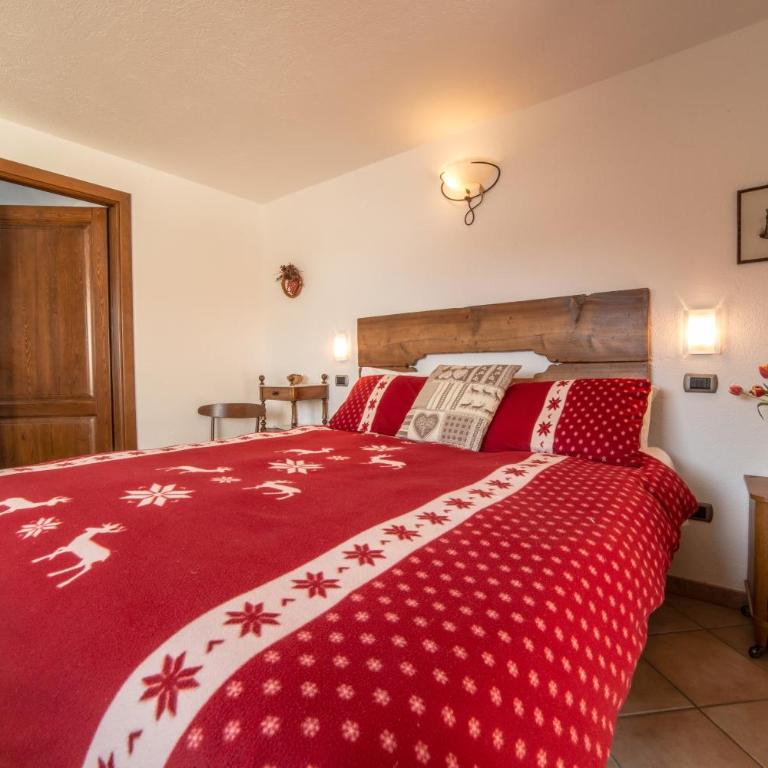 Lo Verdzé di Torgnon - Chambre Double avec Terrasse - 6
