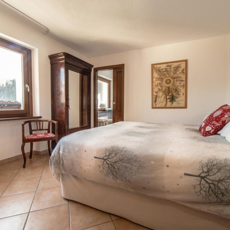 Lo Verdzé di Torgnon - Chambre Deluxe Double ou Lits Jumeaux - 5