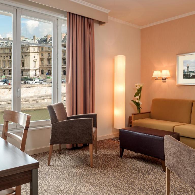 Citadines Saint-Germain-des-Prés Paris - Appartement 1 Chambre avec Vue sur Seine - 1