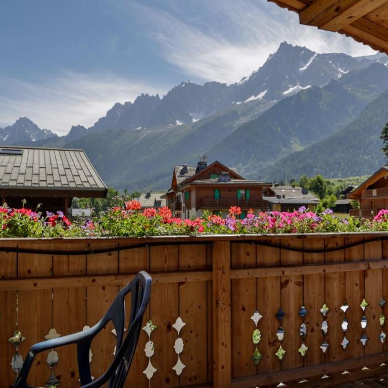 Le Saint Antoine - Chambre Quadruple avec Terrasse - Côté Mont Blanc - 5