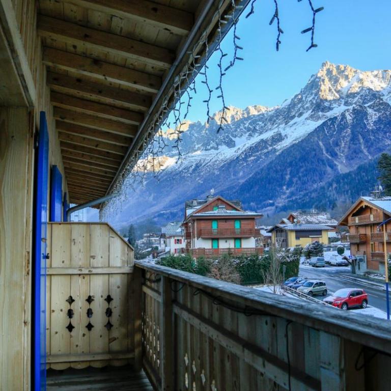 Le Saint Antoine - Chambre Double avec Balcon Côté Mont Blanc - 2