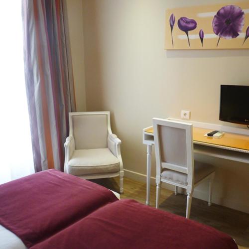 Hotel Le Havre Bleu - Chambre Lits Jumeaux - 2
