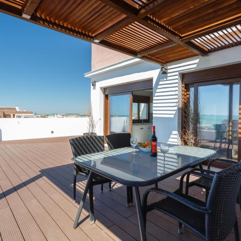 Atico FULL Balcony by Cadiz4Rentals - Estudio con vista al océano - 13