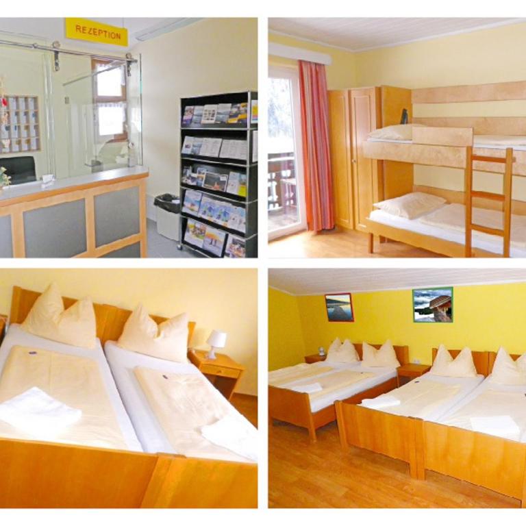 Jugend- und Familiengästehaus Heiligenblut - Bett im Frauenschlafsaal mit 4 Betten - 12