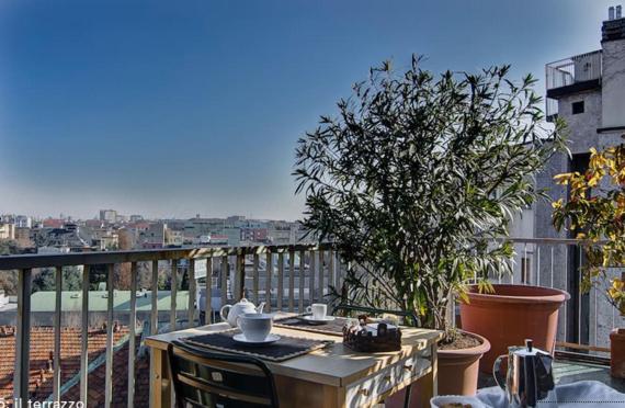 Buonarroti Roof Garden Mita Milano - Double or Twin Room with Terrace - 20