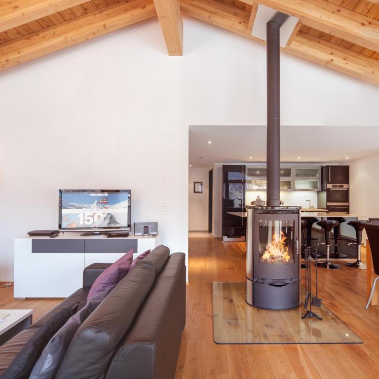 Chalet Nepomuk - Apartment mit 4 Schlafzimmern – Matterhorn - 3