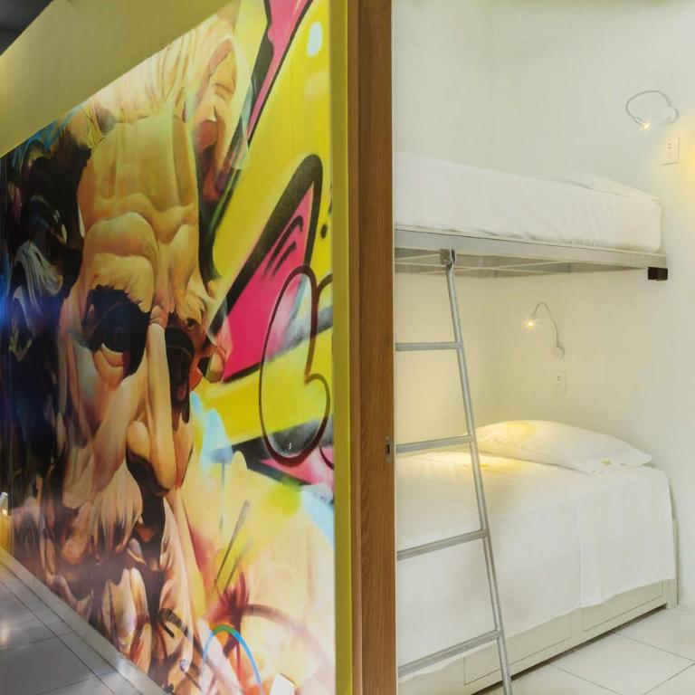 Hostel Frente al Mar Tropico 20º - Cama en habitación compartida mixta de 4 camas - 3