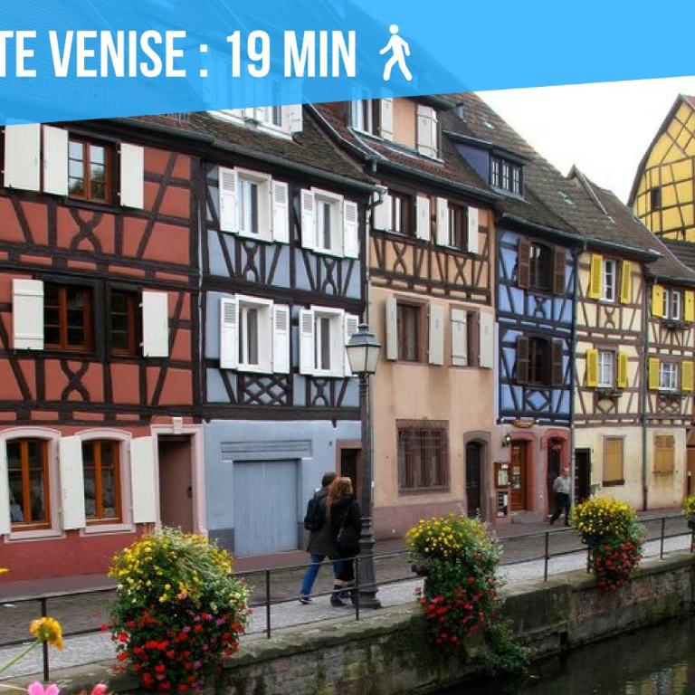 2 Charmants logements * CHARMANT GITE COLMAR * - Appartement 1 Chambre - 22