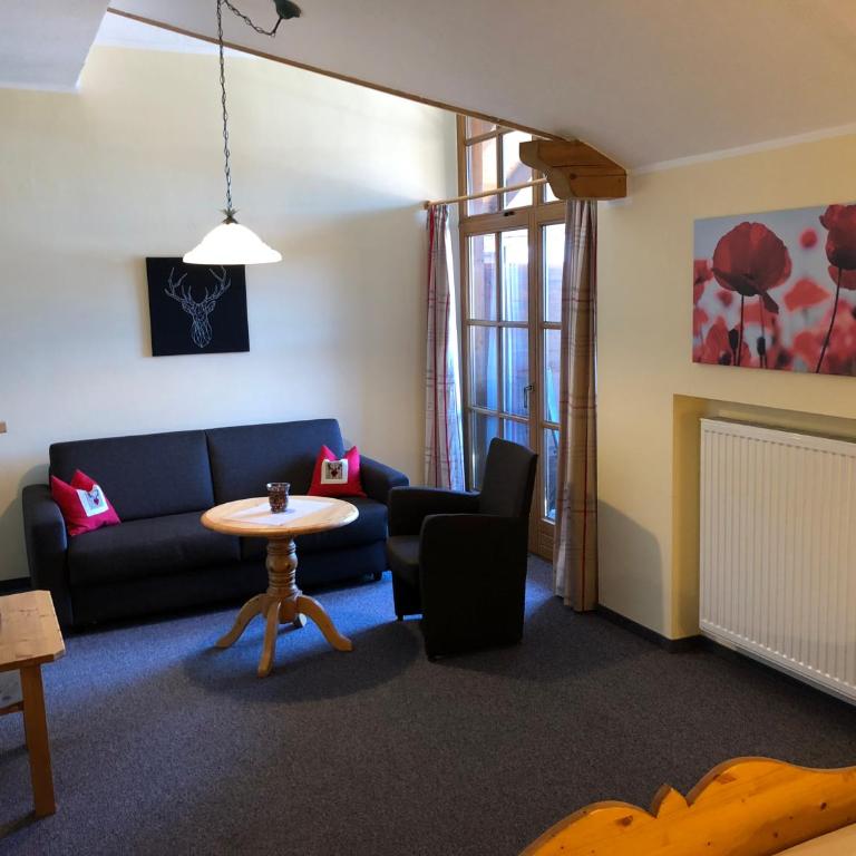 Landhaus Sonnenbichl - Studio-Apartment mit Blick auf die Berge - 11