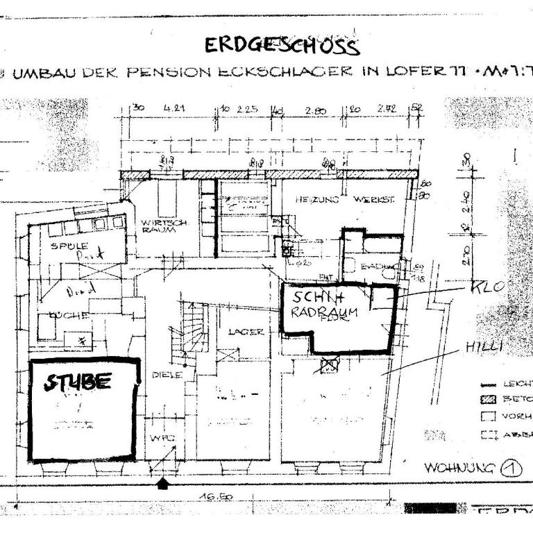 Pension Eckschlager - Familienzimmer mit Gartenblick - 4