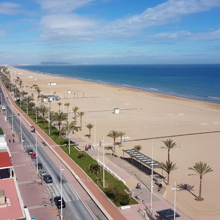 GANDIA Primera Linea CARACOLA Beach View, solo familias - Apartment mit 2 Schlafzimmern, Terrasse und Meerblick - 25