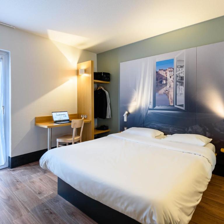 B&B HOTEL Narbonne 1 - Chambre Double - Accessible aux Personnes à Mobilité Réduite - 2