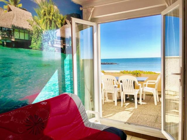 Barcaresa-Charmant T 2 vue mer pied dans l'eau - Apartment mit Meerblick - 4