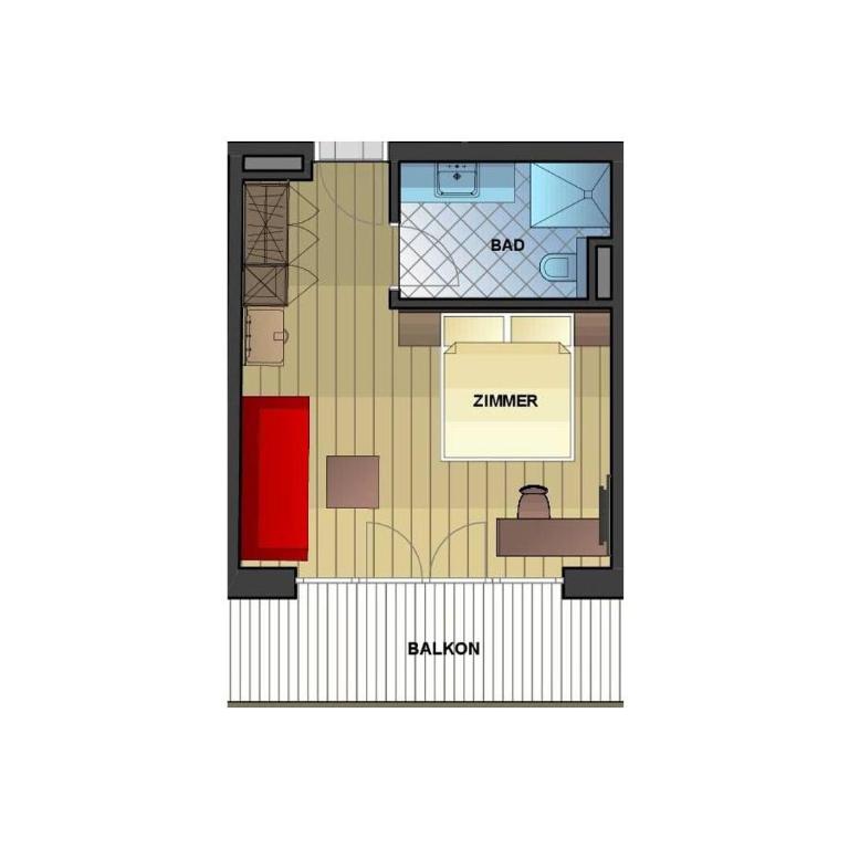 Appartement-Pension Kendlbacher - Doppelzimmer mit Balkon - 4