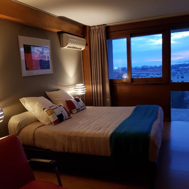Hotel le Corbusier - Chambre Double Deluxe - Vue sur Mer - 9